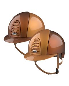 Casque Equitation Kep Italia Cromo 2.0 Metal Bronze/Caramel