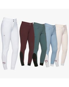Cavalleria Toscana Women's Knee Grip Riding Breeches American