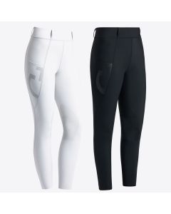Cavalleria Toscana Damen Leggins Grip Knie