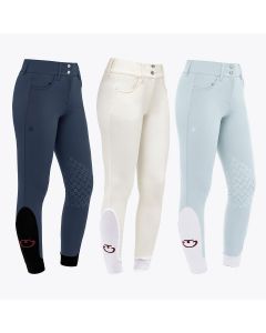 Pantalones Mujer Cavalleria Toscana American Summer Cintura Alta