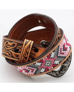 Cinturón Western de Mujer M&F Angel Ranch Beaded Inlay