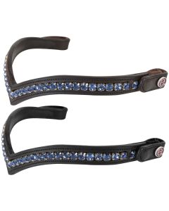 Frontalino Equityum Shaped Sapphire Con Bottone