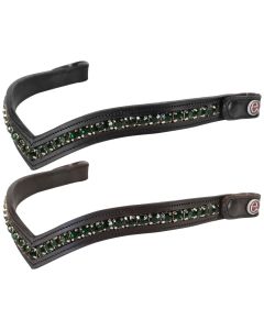 Frontalino Equityum Shaped Emerald Con Bottone