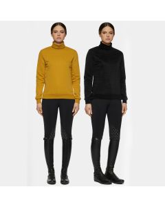 Felpa Cavalleria Toscana Donna Embossed Collo Alto