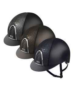 Casco Kep Cromo 2.0 Textile Parte Frontal Pitón