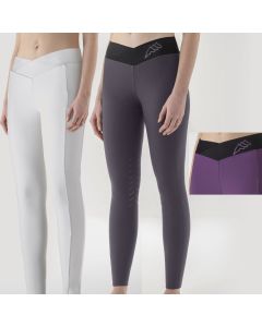 Leggings Equitazione Donna Equiline Cibek Grip Ginocchio