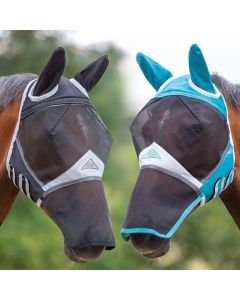 Maschera Antimosche Shires Fine Mesh Con Coprinaso