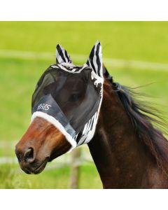 Maschera Antimosche Horses Fly Shield Zebra