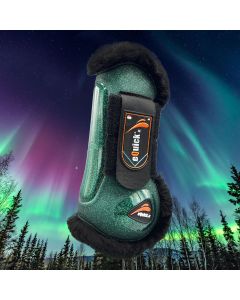 eQuick eLight Fluffy Black Sparkling Pine Tendon Boots