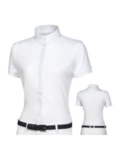 Camicia Concorso Equitazione Donna Equiline Esade Manica Corta