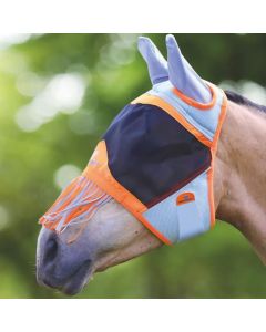 Maschera Antimosche Shires Air Motion Con Frange
