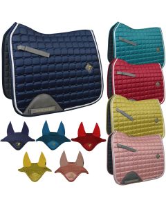 Set Sottosella Dressage + Cuffietta Tosoni Selleria Luxury