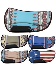 Tapis de Selle Western Burioni Barrel TT+Sympa New Design Color