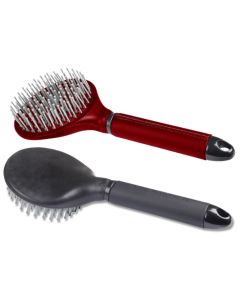 Cepillo para Cola y Crin con Mango de Polipiel