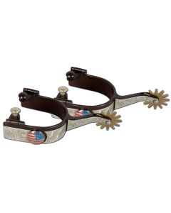 Eperons Western Pool's Usa Flag