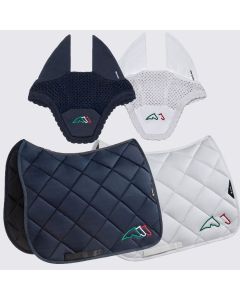 Set Sottosella e Cuffietta Salto Equiline Tricolore