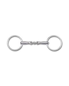 Pony Snaffle Bit Double-Jointed Solid