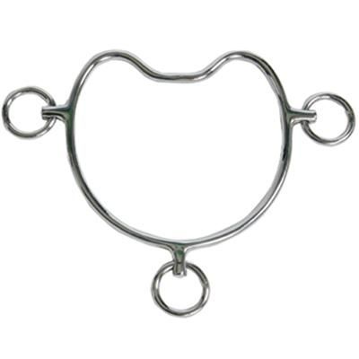 Chifney Equestre In Acciaio Inox - Morso Anti-allevamento Per Cavalli, 16 Cm - Foto 8