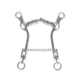 Morso Sardo Snodato In Acciaio Inox Per Cavalli – Sardinia Snaffle Bit, Lavoro E Addestramento