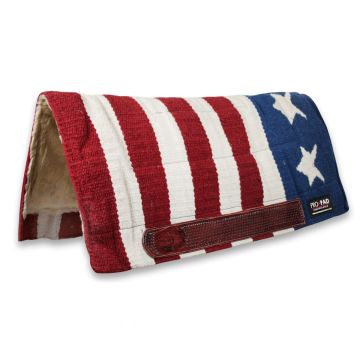 Mantilla Western Silver Horse Pro-Pad Stars