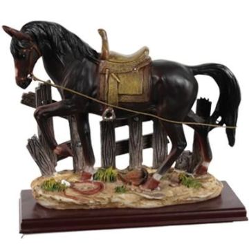 Statua Cavallo Western