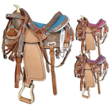 Sella Western Silver Horse Georgia