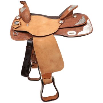 Sella Western BIG BAG THEORY - Sintetica Con Fodera Pile, Completa Di Testiera E Redini - Foto 8