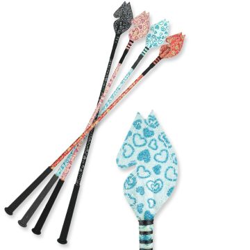 Frustino Equitazione con Cuori Glitter