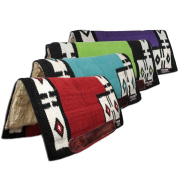Mantilla Western Silver Horse Pro-Pad Aztec