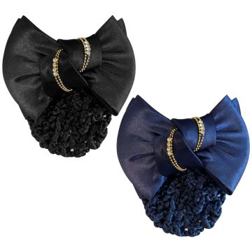 Retina Con Fiocco Per Chignon Horses Glitter