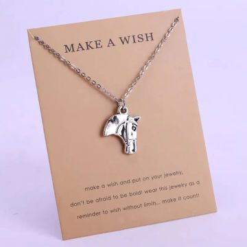 Collana Portafortuna Horses Ilde Testa Di Cavallo