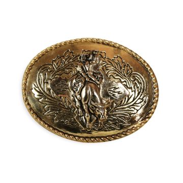 Fibbia Western Tosoni Rodeo Dorata