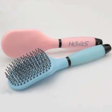 Spazzola Per Coda e Criniera Horses Manico In Gel