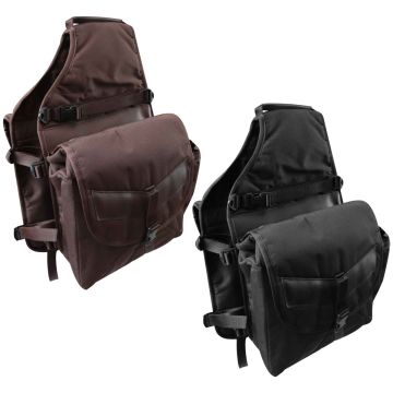 Bisaccia In Nylon Silver Horse Manakin