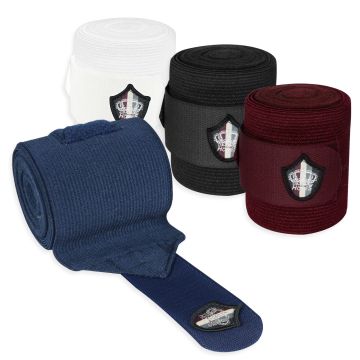 Set Di 4 Fasce Per Gambe Cavallo In Pile – Morbide, Con Velcro Sicuro – Colori Disponibili: Rosa, Blu, Nero, Rosso, Blu Navy, Bianco (scegli Il Colore: Rosa)