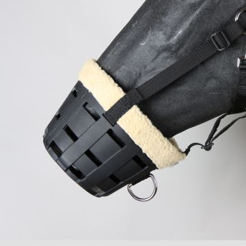 Musara Horses In Nylon E Plastica Con Bordo In Pelo