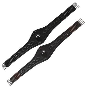 Horses Bauchgurt Weiches Leder Shaped