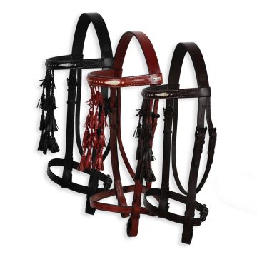 Briglia modello Spagnolo Boccoli