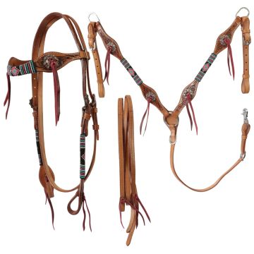 Silver Horse Posoy Perl Western Set