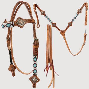 Silver Horse Sewee Perl Western Set