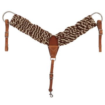 Pettorale Western Silver Horse Woolen Yuma