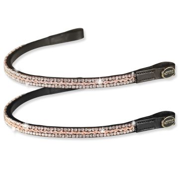 Frontalino Horses Crystal Rosegold