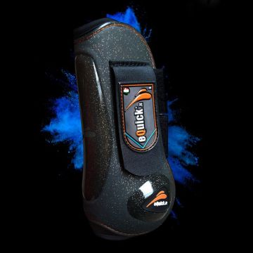 eQuick eLight Tendon Boots Velcro Glitter