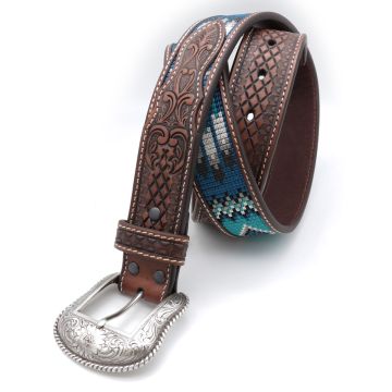 Cinturón de Hombre Ariat Soutwestern Bordado
