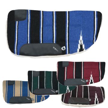 Mantilla Western Barrel Burioni Navajo Pura Lana