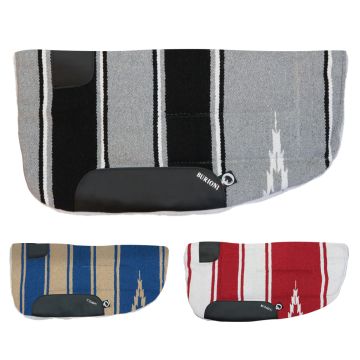 Mantilla Western Barrel Burioni Navajo Pelo Sintético