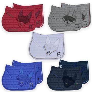 Horses Set Fliegenohren + Sattelunterlage Harmony