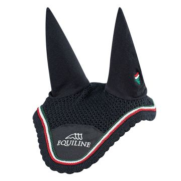 Cuffietta Cavallo Equiline Tricolore Con Logo