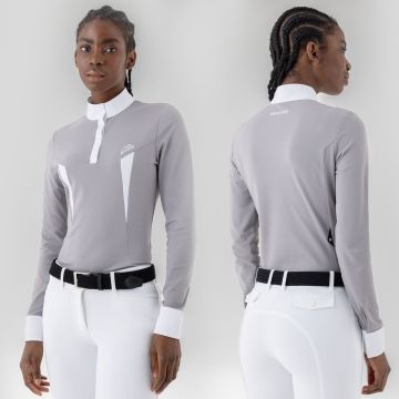 Polo Concorso Donna Equiline Carrib Manica Lunga