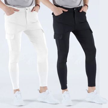 Pantaloni Equitazione Uomo Equityum Elia
